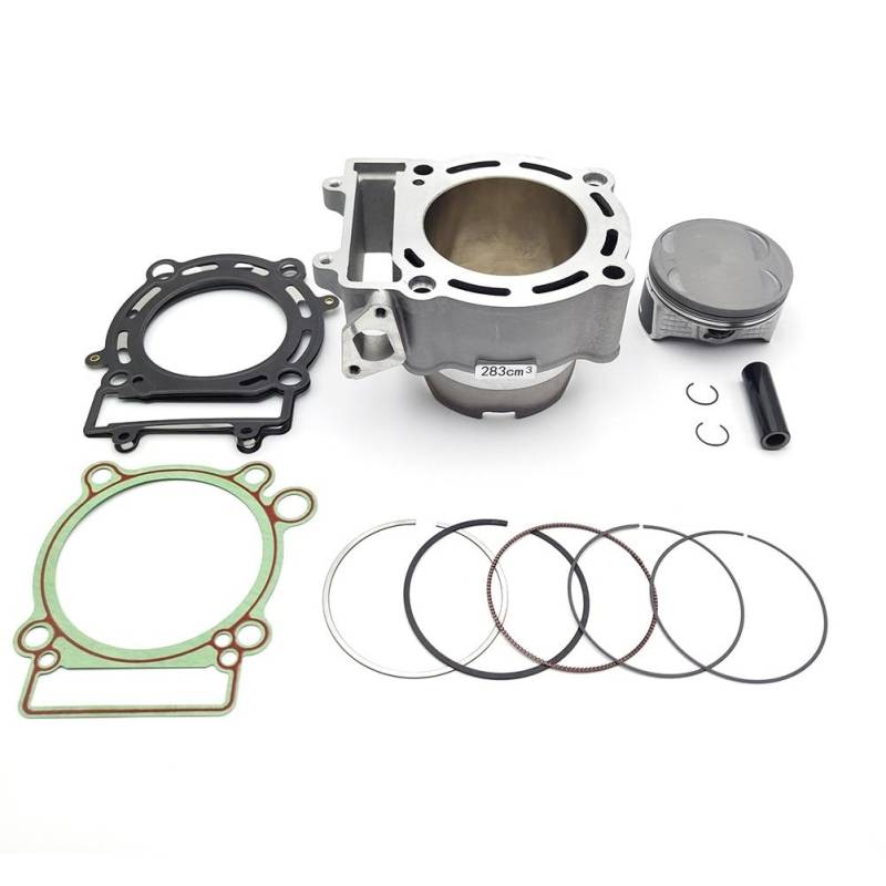 NC300S Zylinder Kit Motorrad Motor Teile Luft Zylinder Block & Kolben Ring Pin & Kopf Basis Dichtung Set for 300CC(Cylinder Block) von SZLAHLZR