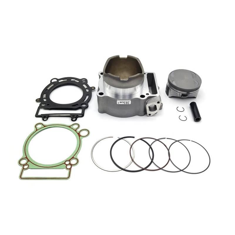 NC300S Zylinder Kit Motorrad Motor Teile Luft Zylinder Block & Kolben Ring Pin & Kopf Basis Dichtung Set for 300CC(Full Set) von SZLAHLZR