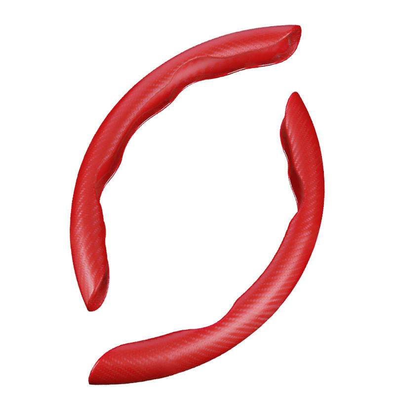 Kompatibel für Haval H4 H5 H6 H6 H6S H7, Auto-Lenkradbezug, atmungsaktiv, rutschfest, 38 cm, rund, Lenkrad, Innenausstattung,Red von SZMBHSD