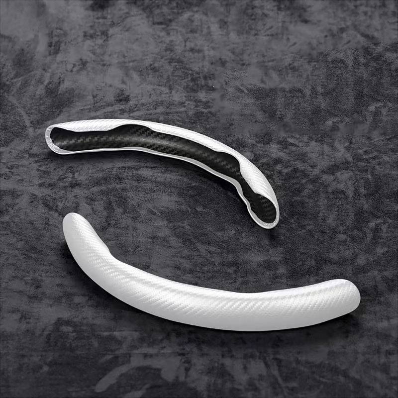 Kompatibel für Haval H4 H5 H6 H6 H6S H7, Auto-Lenkradbezug, atmungsaktiv, rutschfest, 38 cm, rund, Lenkrad, Innenausstattung,White von SZMBHSD