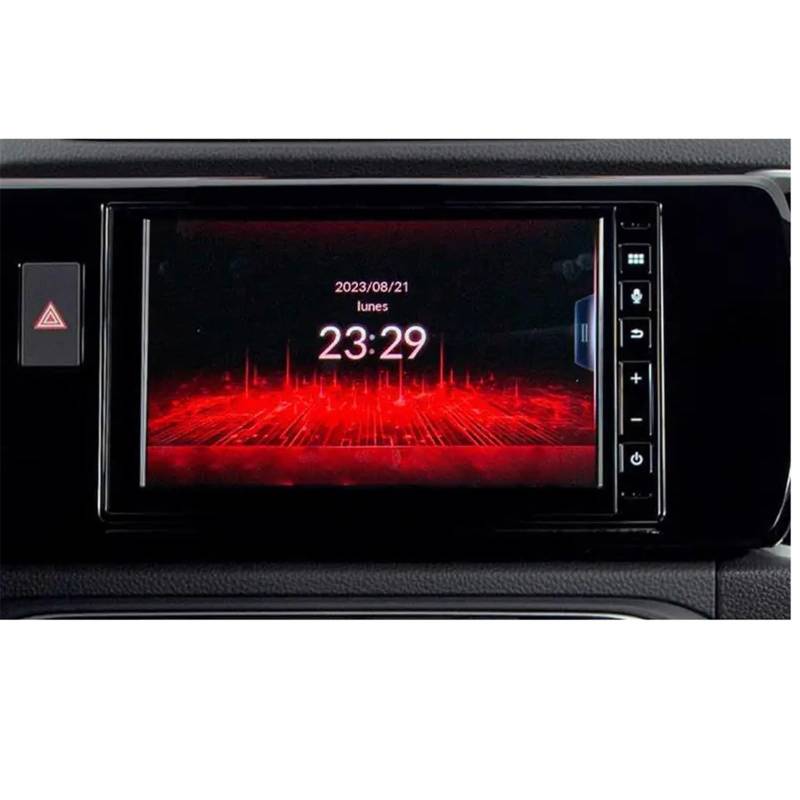 SZTMYVUW Kompatibel Mit BR-V 2024 7 Zoll Auto-GPS-Navigationsfolie LCD-Bildschirmzubehör Bildschirmschutz Aus Gehärtetem Glas Autoinnenraum von SZTMYVUW