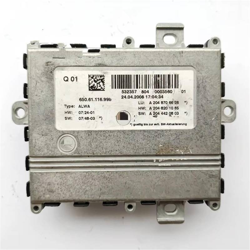 SZTMYVUW Kompatibel Mit Benz Für X204 Scheinwerfersteuermodul Einheit Scheinwerfermodul Scheinwerfertreibermodul 650.61.116.99b A2048706626 Scheinwerfer Treibermodul von SZTMYVUW