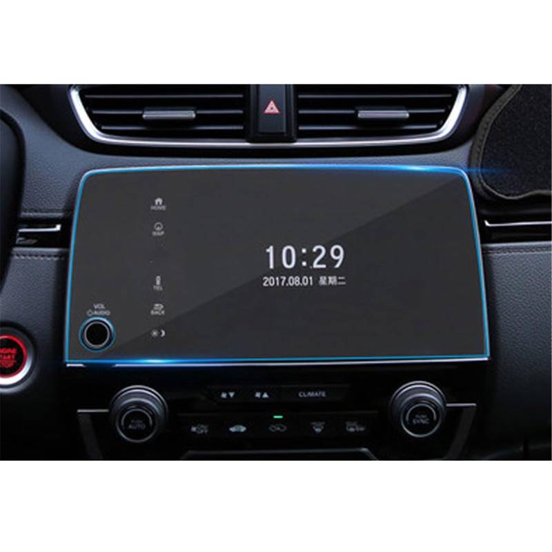 SZTMYVUW Kompatibel Mit CR-V Für CRV 2017 2018 2019 Displayschutzfolie Aus Gehärtetem Glas Für Die Autonavigation, Touchscreen-Bildschirmfolie, 5/7 Zoll Autoinnenraum(7 inch) von SZTMYVUW