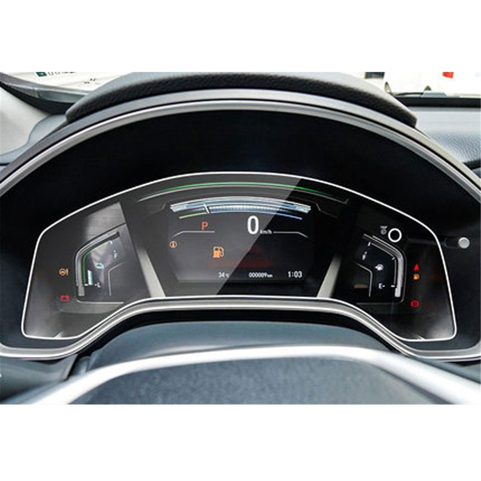 SZTMYVUW Kompatibel Mit CR-V Für CRV 5. 2017 2020 Steuerung des LCD-Bildschirmaufklebers Auto-Styling GPS-Navigationsbildschirm Stahlschutzfolie Autoinnenraum(for Instrument) von SZTMYVUW