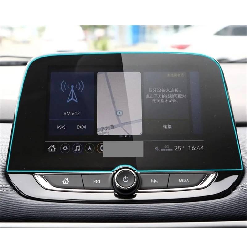 SZTMYVUW Kompatibel Mit Chevrolet Für Onix Für Mylink Für Novo Für Onix 2021 Auto-LCD-GPS-Navigationsbildschirm-Filmschutz Aus Gehärtetem Glas Autoinnenraum von SZTMYVUW
