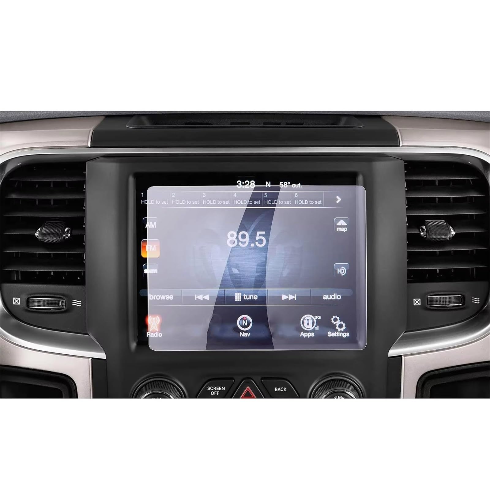 SZTMYVUW Kompatibel Mit Dodge Für Ram 1500 2500 3500 Uconnect-Bildschirm Auto-Display Navigation Displayschutzfolie 8,4 Zoll Anti Blue Autoinnenraum SZTMYVUW Kompatibel Mit Dodge Für Ram 1500 2500 3500 Uconnect-Bildschirm Auto-Display Navigation Displayschutzfolie 8,4 Zoll Anti Blue Autoinnenraum von SZTMYVUW