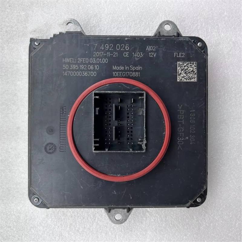 SZTMYVUW Kompatibel Mit F30 F34 F36 M2 X1 F34 GT LCI 320I 330i Fahrersteuermodul Nicht Adaptiver Scheinwerfer 7492026 63117492026 Scheinwerfer Treibermodul von SZTMYVUW