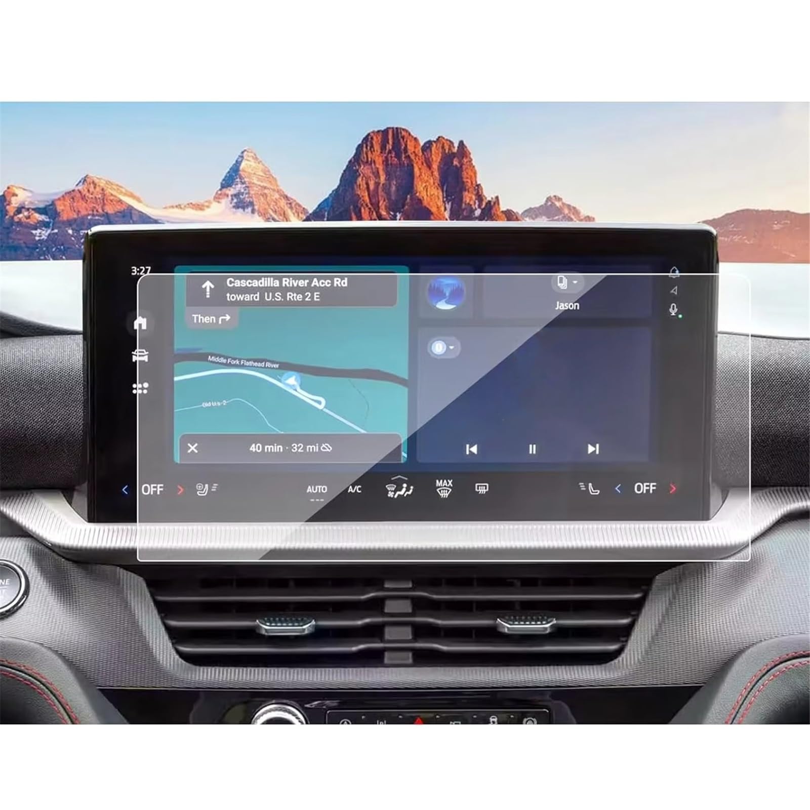 SZTMYVUW Kompatibel Mit Ford Für Explorer 2025 13,2 Zoll Infotainment-LCD-Autoradio GPS-Navigation Displayschutzfolie Aus Gehärtetem Glas Autoinnenraum SZTMYVUW Kompatibel Mit Ford Für Explorer 2025 13,2 Zoll Infotainment-LCD-Autoradio GPS-Navigation Displayschutzfolie Aus Gehärtetem Glas Autoinnenraum von SZTMYVUW