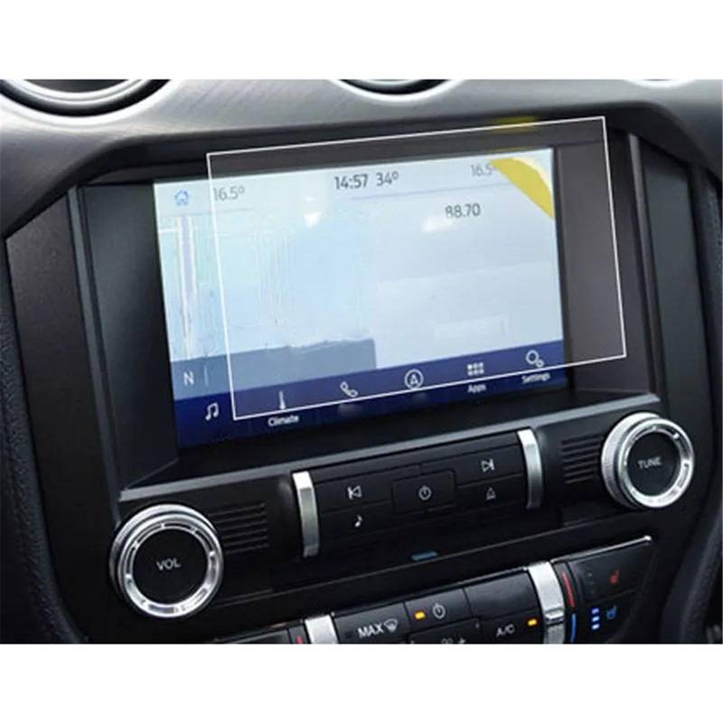 SZTMYVUW Kompatibel Mit Ford Für Mustang Den GPS-Navigationsbildschirm Im Innenraum 2017 2018 2019 2020 Schutzfolie Aus Gehärtetem Glas Für Den Autoinnenraum Autoinnenraum von SZTMYVUW