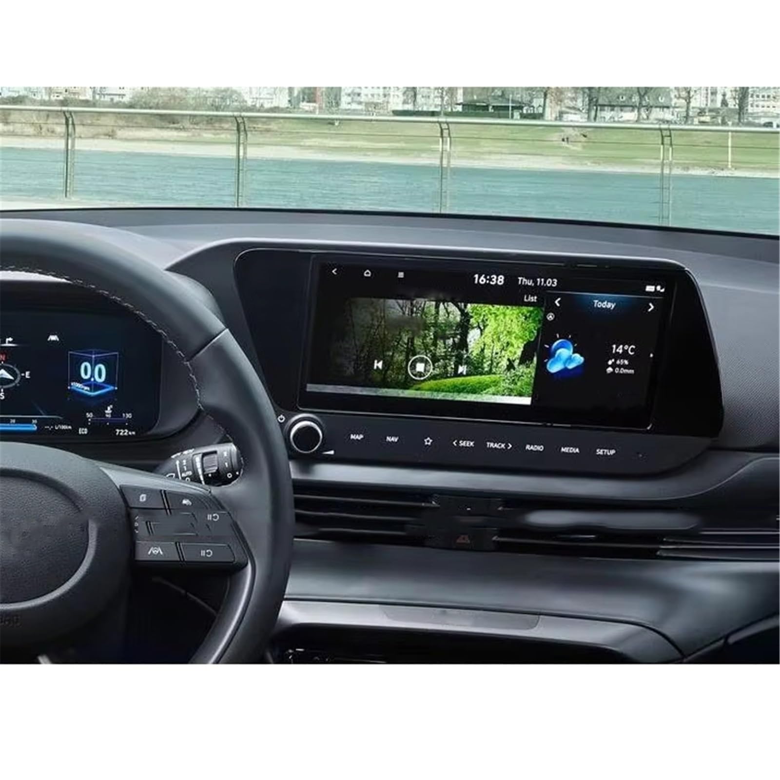 SZTMYVUW Kompatibel Mit Hyundai Für Bayon 2022 10,25 Zoll Autoradio GPS-Navigation Displayschutzfolie Autoinnenausstattung Gehärtetes Glas Autoinnenraum SZTMYVUW Kompatibel Mit Hyundai Für Bayon 2022 10,25 Zoll Autoradio GPS-Navigation Displayschutzfolie Autoinnenausstattung Gehärtetes Glas Autoinnenraum von SZTMYVUW