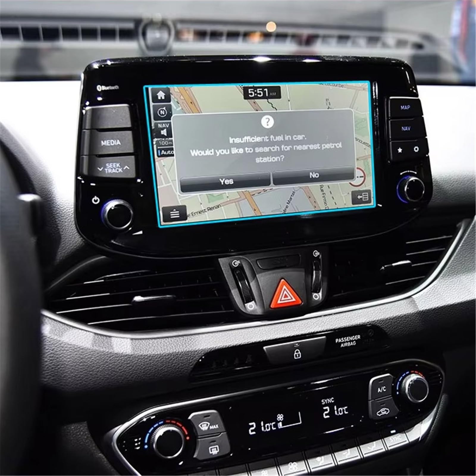 SZTMYVUW Kompatibel Mit Hyundai Für I30 Fastback N 2018 2019 2020 Auto-GPS-Navigation, Kratzfest, Displayschutzfolie Aus Gehärtetem Glas Autoinnenraum SZTMYVUW Kompatibel Mit Hyundai Für I30 Fastback N 2018 2019 2020 Auto-GPS-Navigation, Kratzfest, Displayschutzfolie Aus Gehärtetem Glas Autoinnenraum von SZTMYVUW