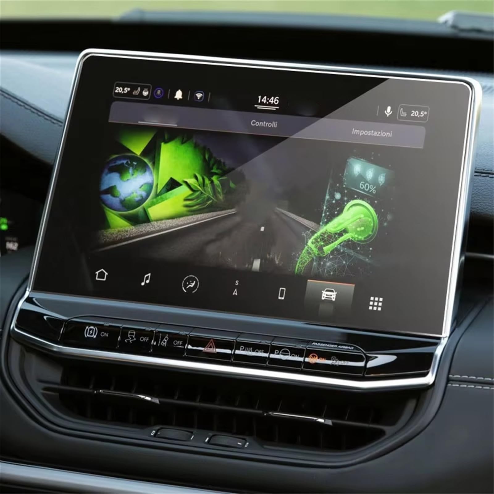 SZTMYVUW Kompatibel Mit Jeep Für Compass 2021 2022 2023 10,1 Zoll Auto-GPS-Navigationsfolie LCD-Bildschirm Kratzschutzfolie Schutzfolie Aus Gehärtetem Glas Autoinnenraum SZTMYVUW Kompatibel Mit Jeep Für Compass 2021 2022 2023 10,1 Zoll Auto-GPS-Navigationsfolie LCD-Bildschirm Kratzschutzfolie Schutzfolie Aus Gehärtetem Glas Autoinnenraum von SZTMYVUW