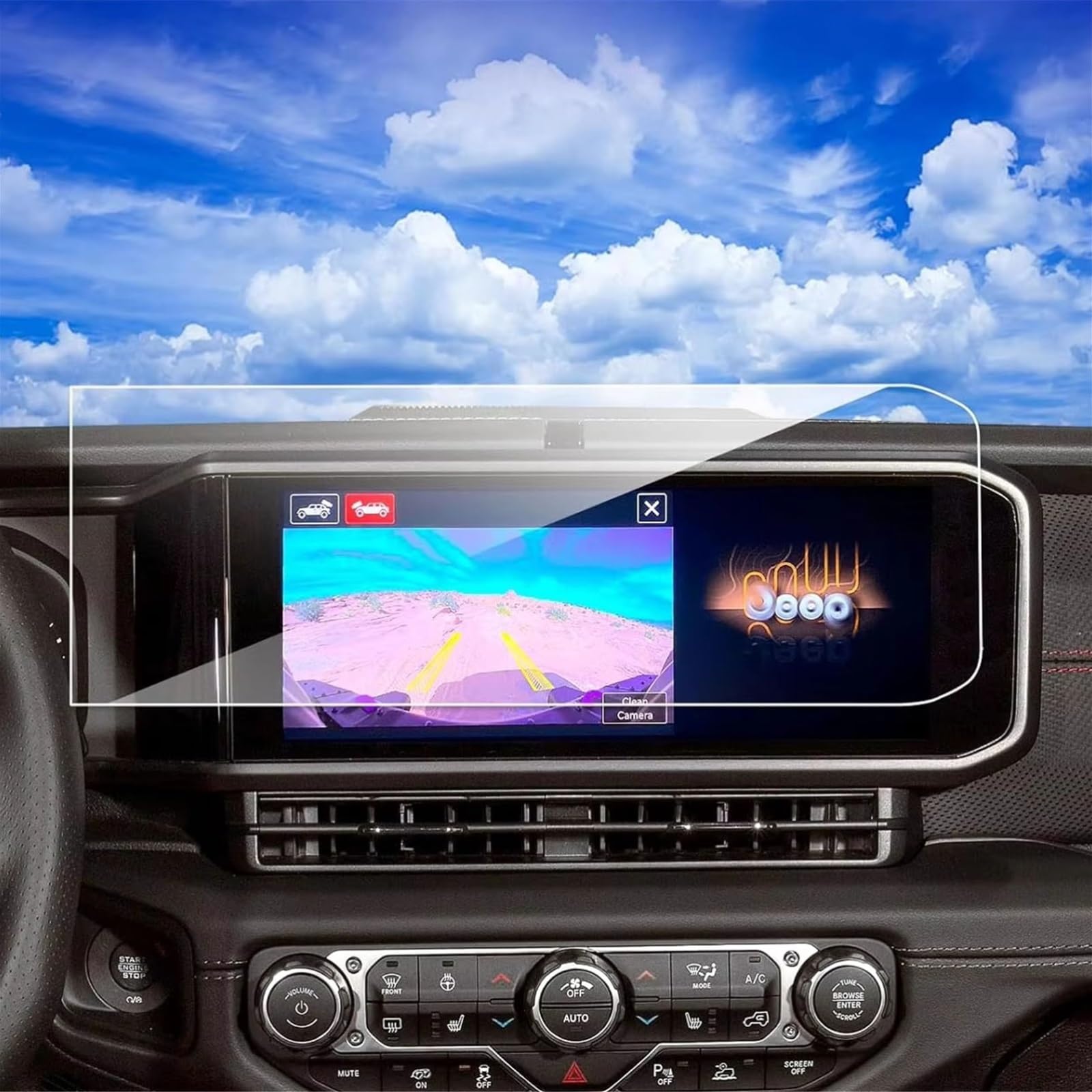 SZTMYVUW Kompatibel Mit Jeep Für Wrangler 2024 12,3 Zoll Autoradio GPS-Navigation Gehärtete Glasfolie Displayschutzfolie Innenausstattung Autoinnenraum SZTMYVUW Kompatibel Mit Jeep Für Wrangler 2024 12,3 Zoll Autoradio GPS-Navigation Gehärtete Glasfolie Displayschutzfolie Innenausstattung Autoinnenraum von SZTMYVUW