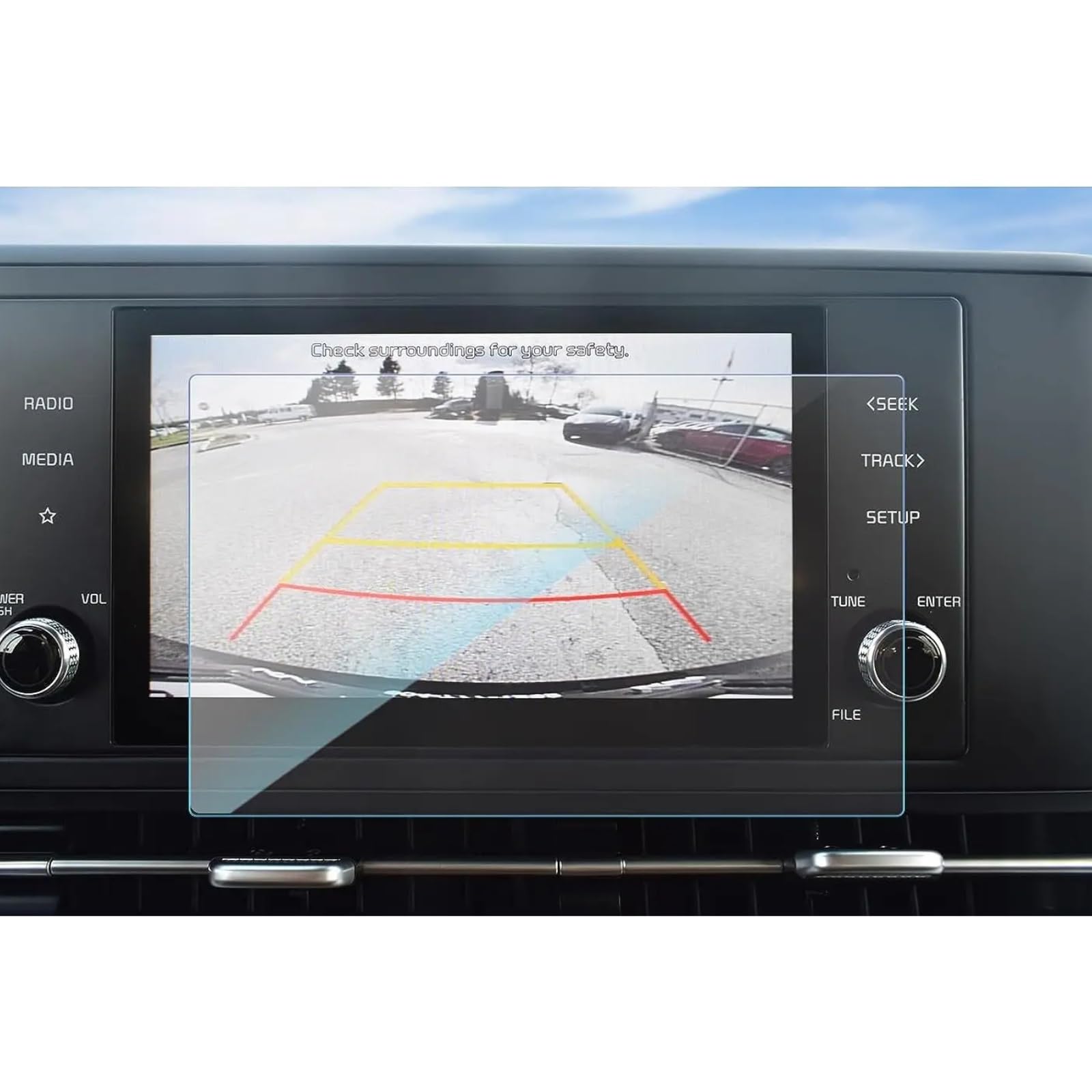 SZTMYVUW Kompatibel Mit KIA Für Carnival KA4 2022 2023 2024 8-Zoll-Auto-LCD-GPS-Navigation Touchscreen-Filmschutz Aus Gehärtetem Glas Autoinnenraum SZTMYVUW Kompatibel Mit KIA Für Carnival KA4 2022 2023 2024 8-Zoll-Auto-LCD-GPS-Navigation Touchscreen-Filmschutz Aus Gehärtetem Glas Autoinnenraum von SZTMYVUW