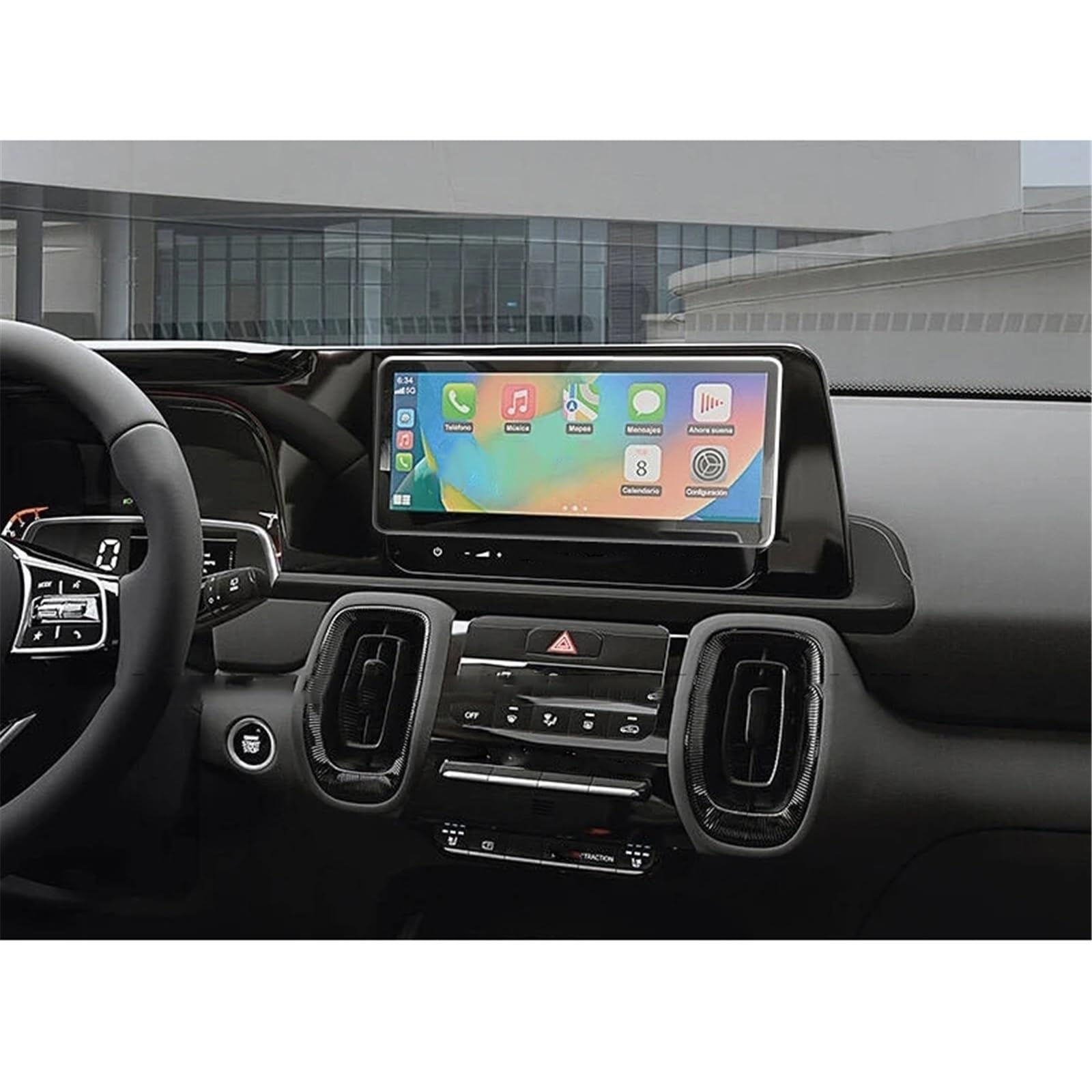 SZTMYVUW Kompatibel Mit Kia Für Sonet 2024 10,25 Zoll Auto-Infotainment-GPS-Navigation Multimedia-LCD-Bildschirmschutzfolie Aus Gehärtetem Glas Autoinnenraum SZTMYVUW Kompatibel Mit Kia Für Sonet 2024 10,25 Zoll Auto-Infotainment-GPS-Navigation Multimedia-LCD-Bildschirmschutzfolie Aus Gehärtetem Glas Autoinnenraum von SZTMYVUW