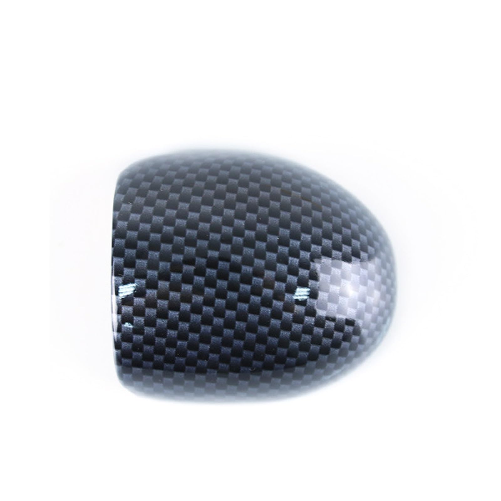 SZTMYVUW Kompatibel Mit Kia Für Sorento 2011 2012 2013 2014 2015 2016 Carbonfaser-Auto-Schaltknauf-Schaltkopfabdeckungsgehäuse Reparaturaufkleber(Carbon Fiber Black) von SZTMYVUW