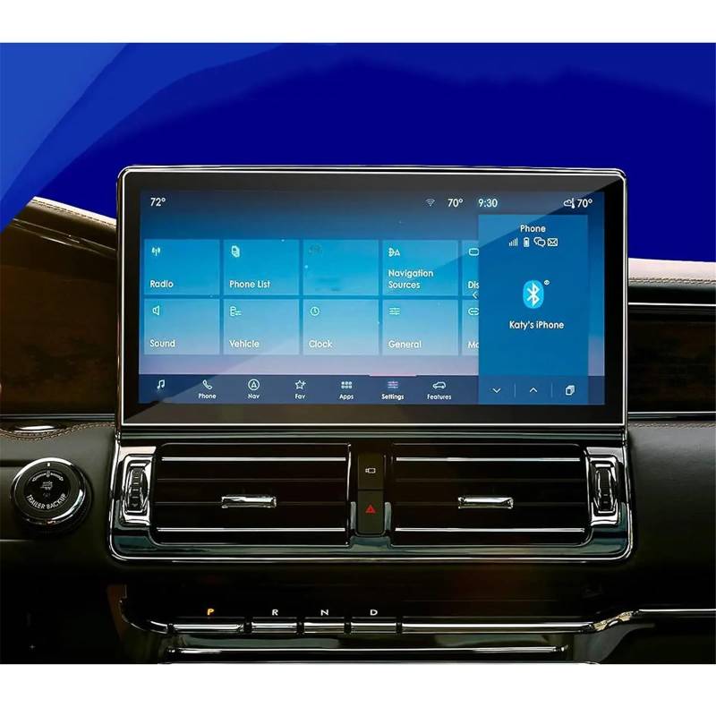 SZTMYVUW Kompatibel Mit Lincoln Für Navigator L 2022 2023 2024 13,2 Zoll Auto-LCD-GPS-Navigation, Gehärtetes Glas, Touchscreen-Schutzfolie Autoinnenraum von SZTMYVUW