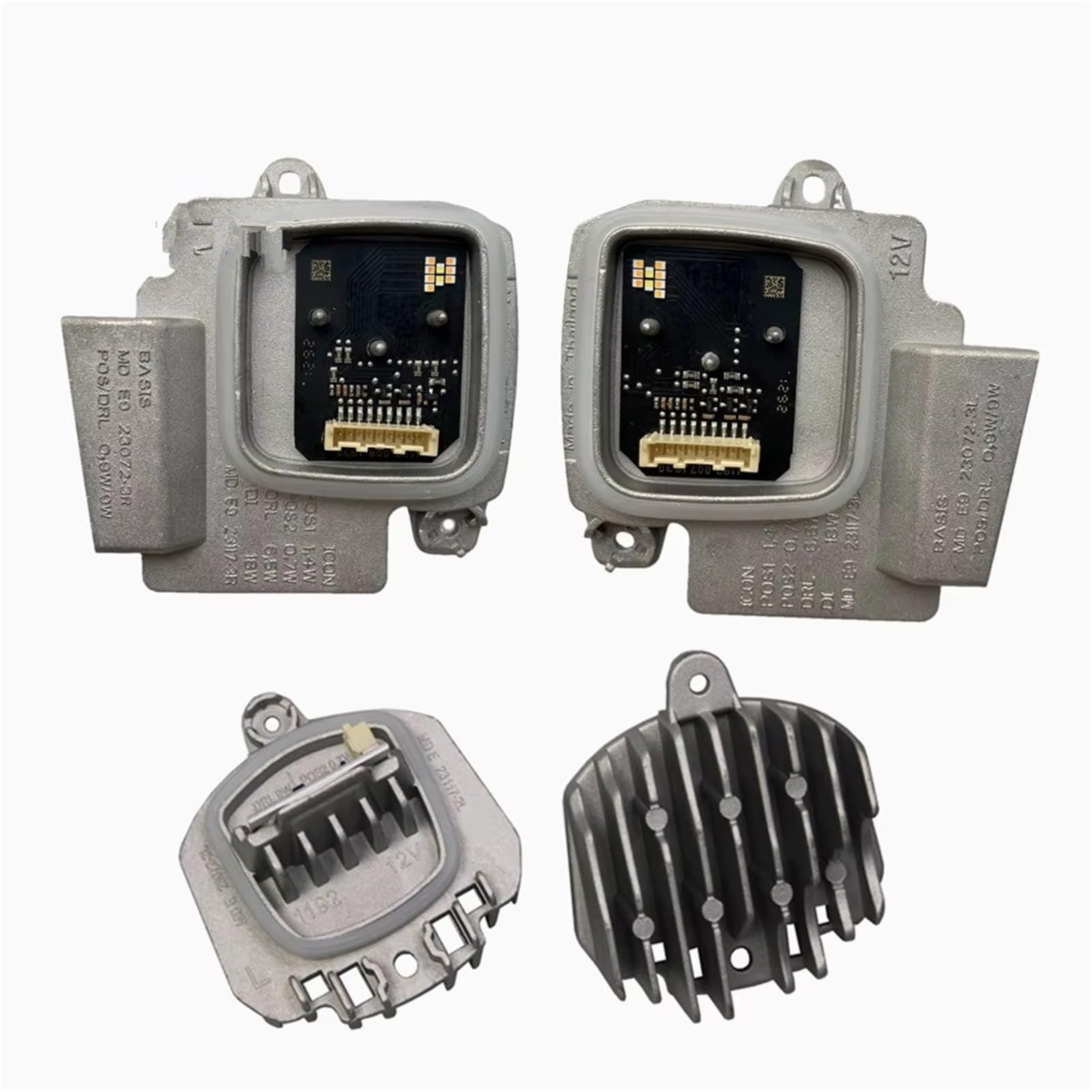 SZTMYVUW Kompatibel Mit M3 M4 G22 G23 G26 G80 G82 G83 430i M440i 2021 2022 Gelbe Zitrone DRL-Module Scheinwerfer Tagfahrlicht 63119851047 63119851048 63119851052 Scheinwerfer Treibermodul(Modules) von SZTMYVUW