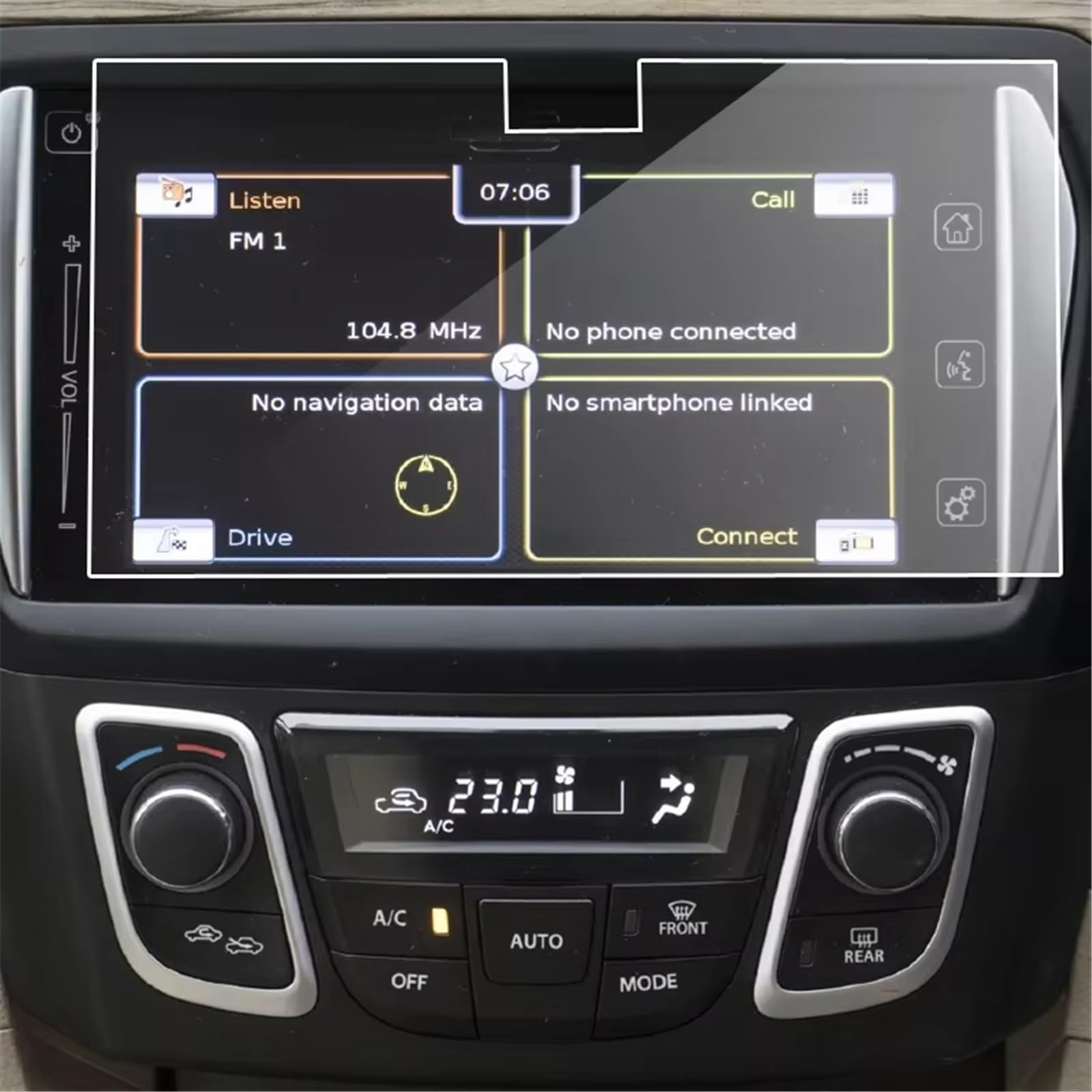 SZTMYVUW Kompatibel Mit Maruti Für Suzuki Für Ciaz 2019 2020, Autoradio, GPS, Auto-Bildschirmaufkleber, Autozubehör, Schutzfolie Aus Gehärtetem Glas Autoinnenraum SZTMYVUW Kompatibel Mit Maruti Für Suzuki Für Ciaz 2019 2020, Autoradio, GPS, Auto-Bildschirmaufkleber, Autozubehör, Schutzfolie Aus Gehärtetem Glas Autoinnenraum von SZTMYVUW