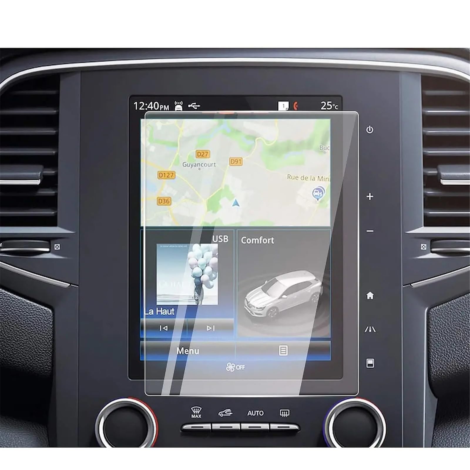 SZTMYVUW Kompatibel Mit Megane 4 RS 8,7 Zoll Auto LCD GPS Navigation Displayschutzfolie Aus Gehärtetem Glas Autoinnenraum SZTMYVUW Kompatibel Mit Megane 4 RS 8,7 Zoll Auto LCD GPS Navigation Displayschutzfolie Aus Gehärtetem Glas Autoinnenraum von SZTMYVUW