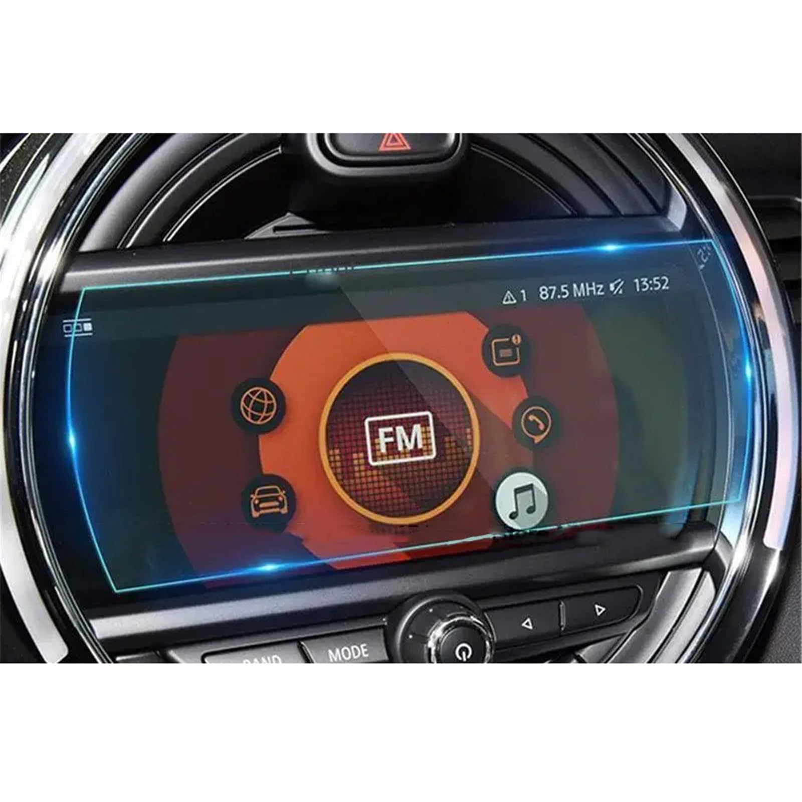 SZTMYVUW Kompatibel Mit Mini Für Cooper F55 F56 F57 F60 6,5 8,8 Zoll Auto GPS Navigation Instrumententafel Schutzfolie Displayschutzfolie Aus Gehärtetem Glas Autoinnenraum(GPS Panel 8.8 inch) von SZTMYVUW
