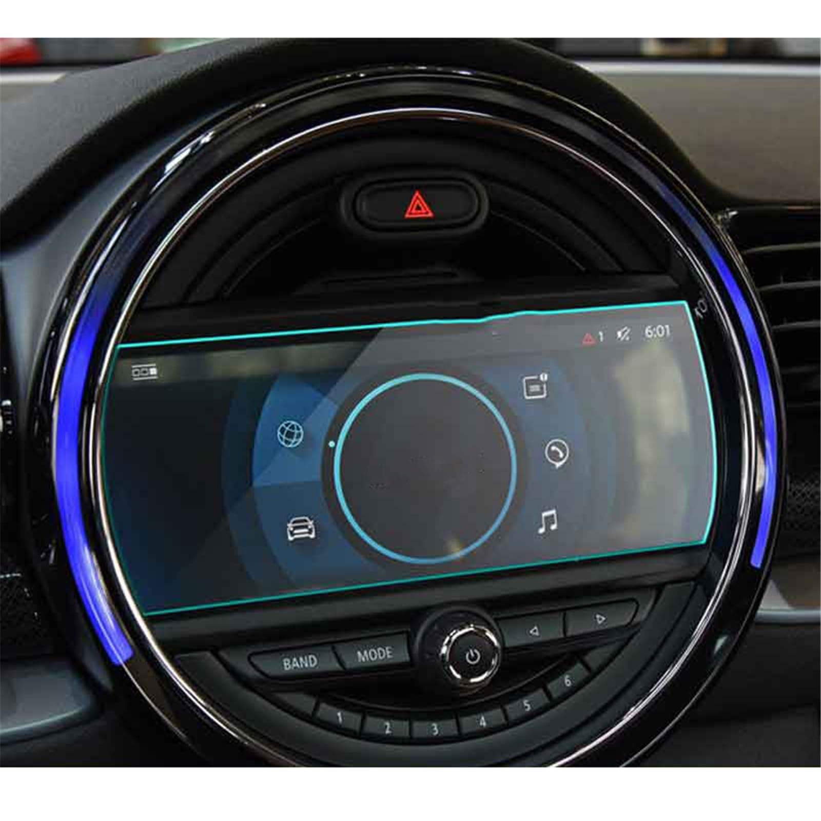 SZTMYVUW Kompatibel Mit Mini Für Cooper Für Countryman 2021 2022 8,8 Zoll Auto-GPS-Navigation Displayschutzfolie Aus Gehärtetem Glas Innenzubehör Autoinnenraum(for GPS) von SZTMYVUW
