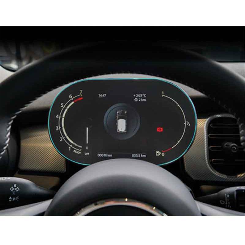 SZTMYVUW Kompatibel Mit Mini Für Cooper Für Countryman 2021 2022 8,8 Zoll Auto-GPS-Navigation Displayschutzfolie Aus Gehärtetem Glas Innenzubehör Autoinnenraum(for Instrument) von SZTMYVUW