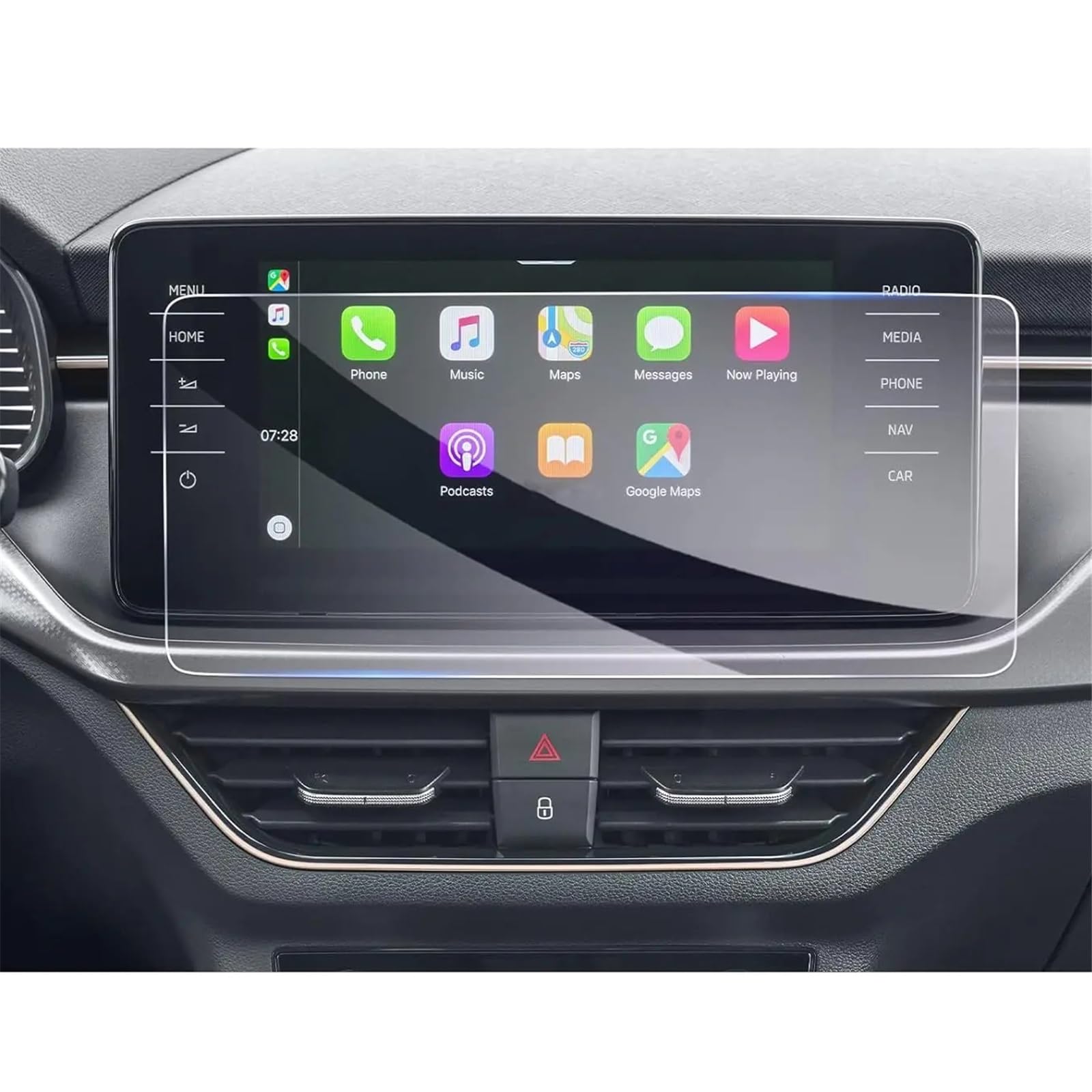 SZTMYVUW Kompatibel Mit Skoda Für Fabia Für Kamiq Für Scala Für Bolero 2019 2020 2021 2022 2023 9,2-Zoll-Auto-GPS-Navigation Innenzubehör 2 STÜCKE PET-Displayschutzfolie Autoinnenraum SZTMYVUW Kompatibel Mit Skoda Für Fabia Für Kamiq Für Scala Für Bolero 2019 2020 2021 2022 2023 9,2-Zoll-Auto-GPS-Navigation Innenzubehör 2 STÜCKE PET-Displayschutzfolie Autoinnenraum von SZTMYVUW