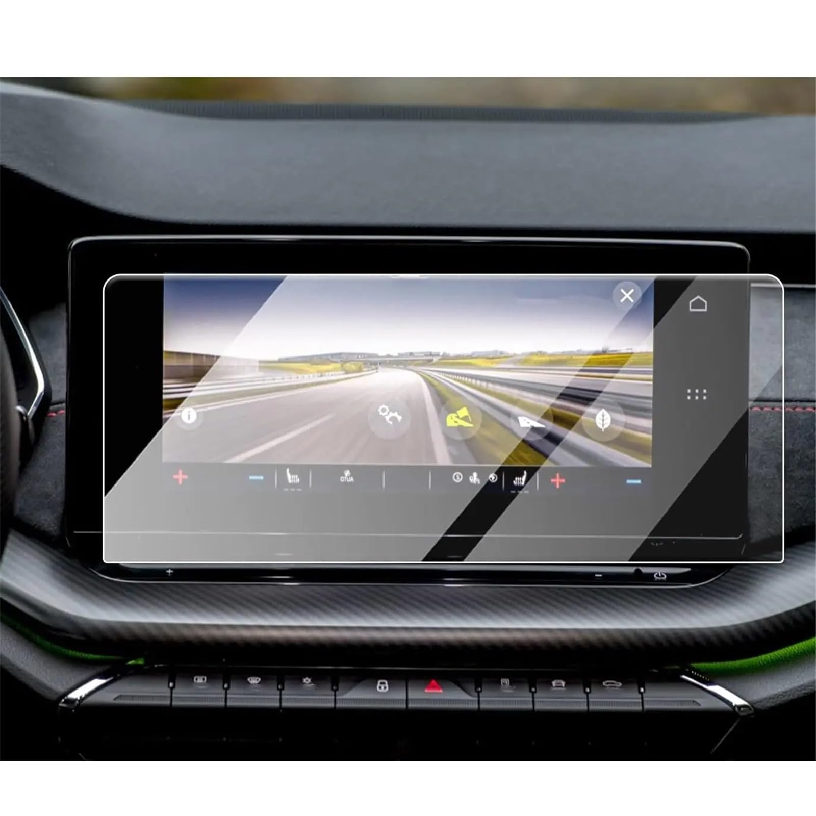 SZTMYVUW Kompatibel Mit Skoda Für Octavia 4 IV MK4 2020 2021 2022 2023 LCD-Autoradio GPS-Navigation Innenzubehör Displayschutzfolie Aus Gehärtetem Glas Autoinnenraum SZTMYVUW Kompatibel Mit Skoda Für Octavia 4 IV MK4 2020 2021 2022 2023 LCD-Autoradio GPS-Navigation Innenzubehör Displayschutzfolie Aus Gehärtetem Glas Autoinnenraum von SZTMYVUW