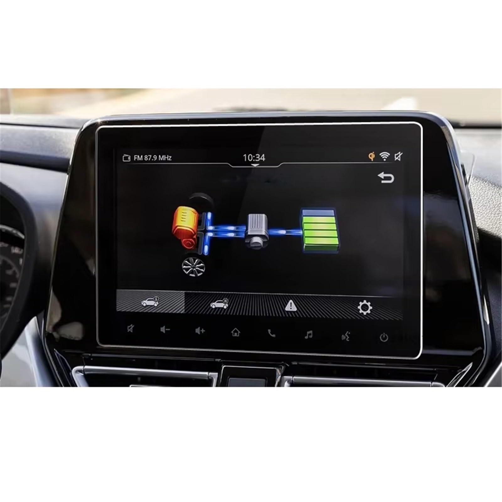 SZTMYVUW Kompatibel Mit Suzuki Für FRONX 2023 2024 9-Zoll-Auto-Infotainment-Radio GPS-Navigation Innenraum-Displayschutzfolie Aus Gehärtetem Glas Autoinnenraum SZTMYVUW Kompatibel Mit Suzuki Für FRONX 2023 2024 9-Zoll-Auto-Infotainment-Radio GPS-Navigation Innenraum-Displayschutzfolie Aus Gehärtetem Glas Autoinnenraum von SZTMYVUW