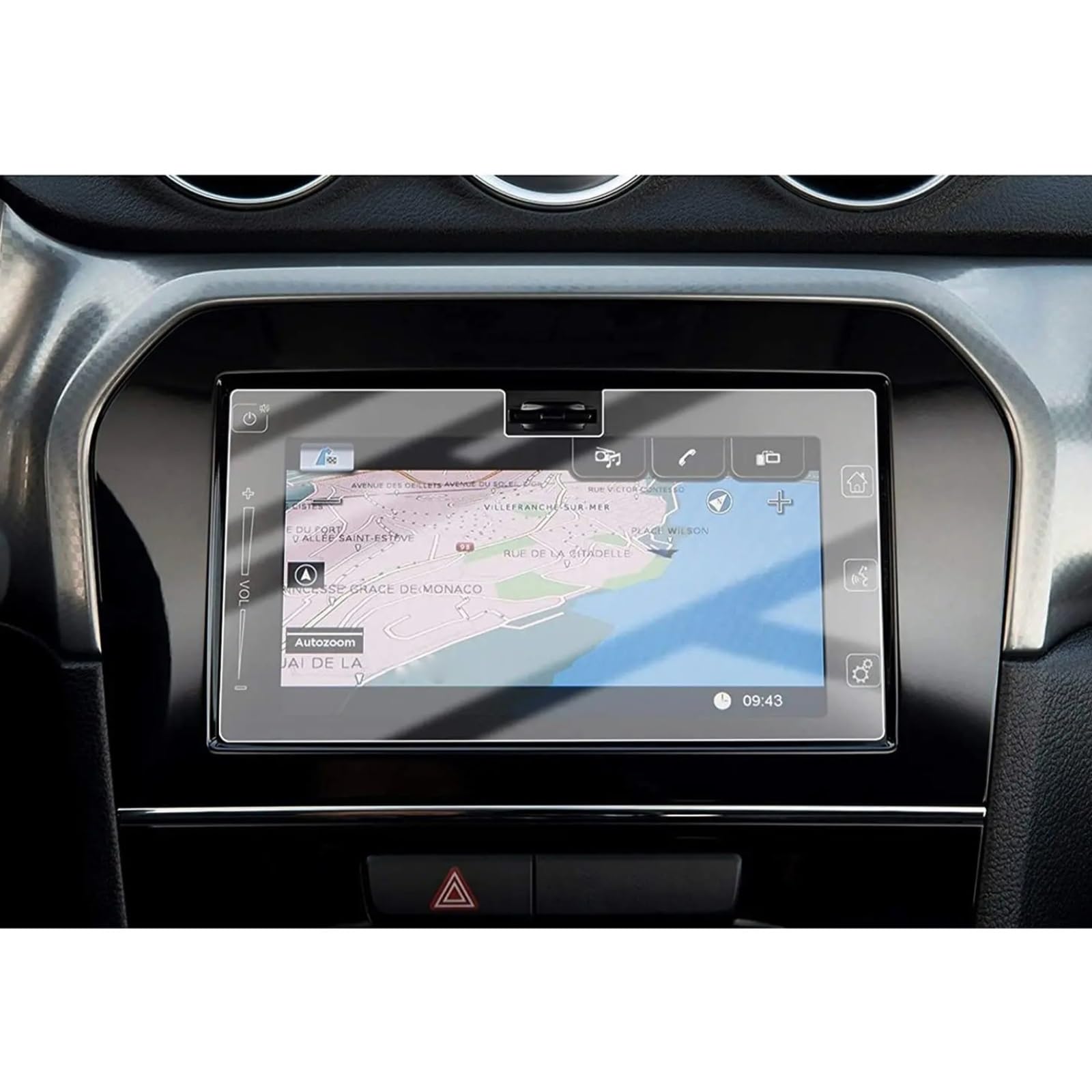 SZTMYVUW Kompatibel Mit Suzuki Für Ignis 2017 2018 2019 2020 2021 2022 2023, 7-Zoll-Auto-GPS-Navigation, Innenzubehör, 2 Stück, PET-Displayschutzfolie Autoinnenraum SZTMYVUW Kompatibel Mit Suzuki Für Ignis 2017 2018 2019 2020 2021 2022 2023, 7-Zoll-Auto-GPS-Navigation, Innenzubehör, 2 Stück, PET-Displayschutzfolie Autoinnenraum von SZTMYVUW
