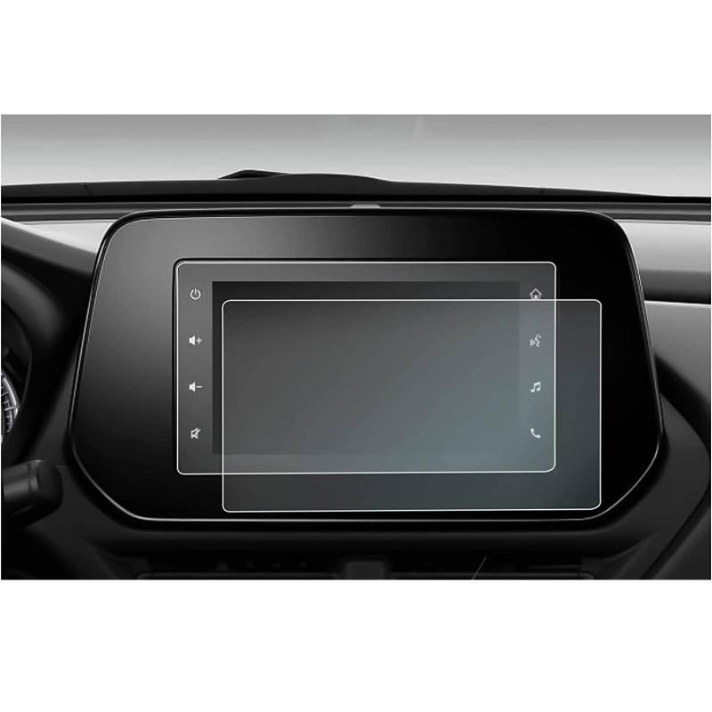 SZTMYVUW Kompatibel Mit Suzuki Für S-Cross 2022 2023, Autoradio, GPS-Navigation, Innenausstattung, 2 Stück, PET-Displayschutzfolie Autoinnenraum(7inch) von SZTMYVUW