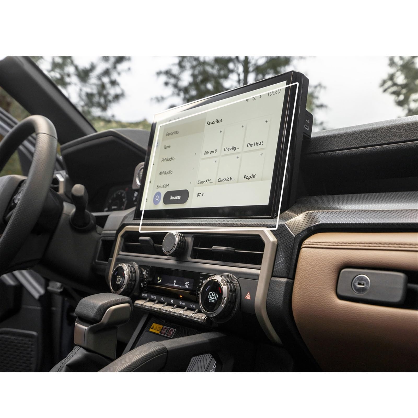 SZTMYVUW Kompatibel Mit Toyota Für 4Runner 2025 14 Zoll Auto GPS Navigation Center Touch Display Tempered Glass Displayschutzfolie Autoinnenraum SZTMYVUW Kompatibel Mit Toyota Für 4Runner 2025 14 Zoll Auto GPS Navigation Center Touch Display Tempered Glass Displayschutzfolie Autoinnenraum von SZTMYVUW