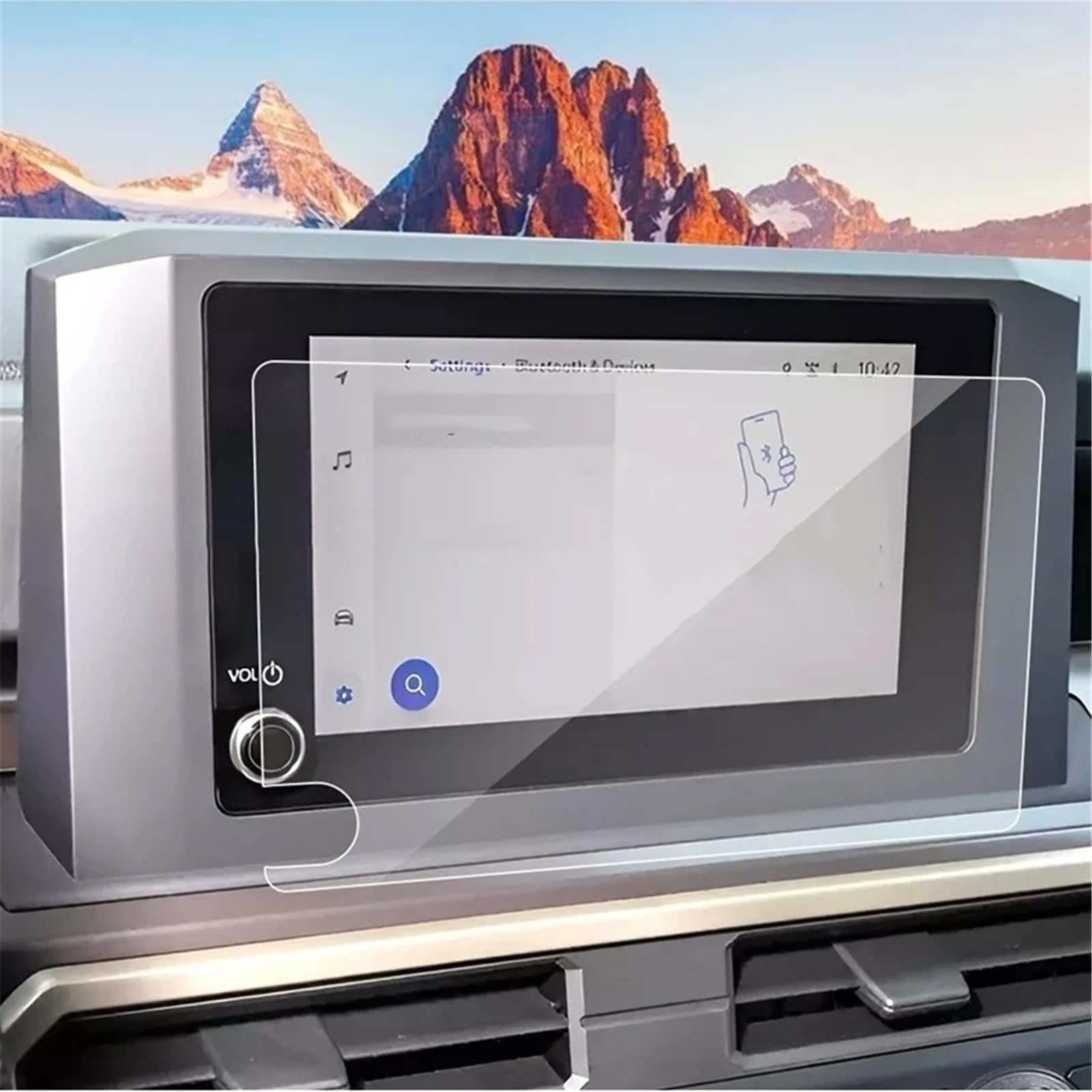 SZTMYVUW Kompatibel Mit Toyota Für 4Runner 2025 8 Zoll LCD-Autoradio 8 Zoll GPS-Navigationsbildschirm Filmschutz Gehärtetes Glas Autoinnenraum(Left Hand Drive) von SZTMYVUW