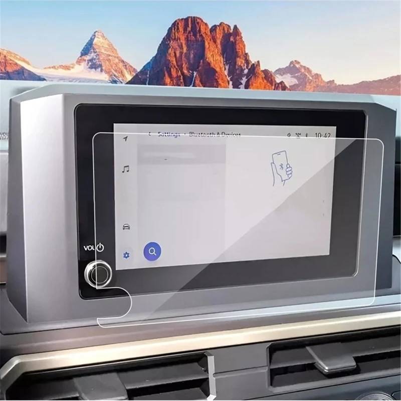 SZTMYVUW Kompatibel Mit Toyota Für 4Runner 2025 8 Zoll LCD-Autoradio 8 Zoll GPS-Navigationsbildschirm Filmschutz Gehärtetes Glas Autoinnenraum(Left Hand Drive) von SZTMYVUW