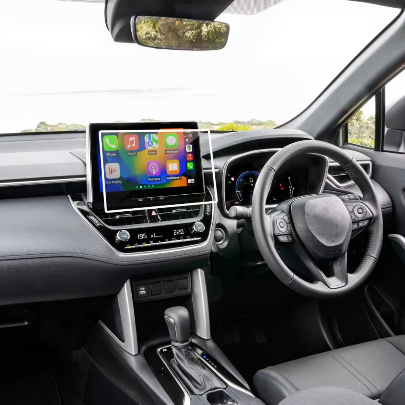 SZTMYVUW Kompatibel Mit Toyota Für Corolla Für Cross 10,25 Zoll 2023 Autoradio GPS-Navigation Innenzubehör 2 STÜCKE PET-Displayschutzfolie Autoinnenraum SZTMYVUW Kompatibel Mit Toyota Für Corolla Für Cross 10,25 Zoll 2023 Autoradio GPS-Navigation Innenzubehör 2 STÜCKE PET-Displayschutzfolie Autoinnenraum von SZTMYVUW