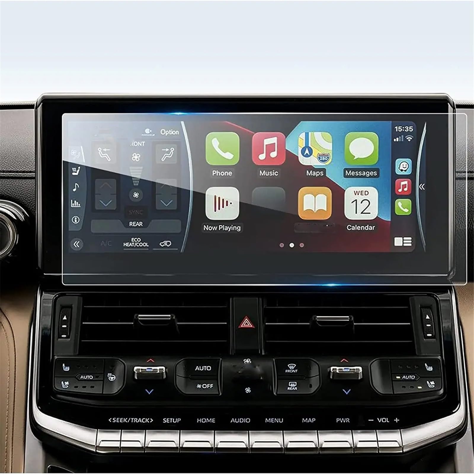 SZTMYVUW Kompatibel Mit Toyota Für Land Für Cruiser LC300 2022 12,3-Zoll-Touchscreen Aus Gehärtetem Glas Für Auto-Infotainment, GPS-Navigation, Displayschutzfolie Autoinnenraum SZTMYVUW Kompatibel Mit Toyota Für Land Für Cruiser LC300 2022 12,3-Zoll-Touchscreen Aus Gehärtetem Glas Für Auto-Infotainment, GPS-Navigation, Displayschutzfolie Autoinnenraum von SZTMYVUW