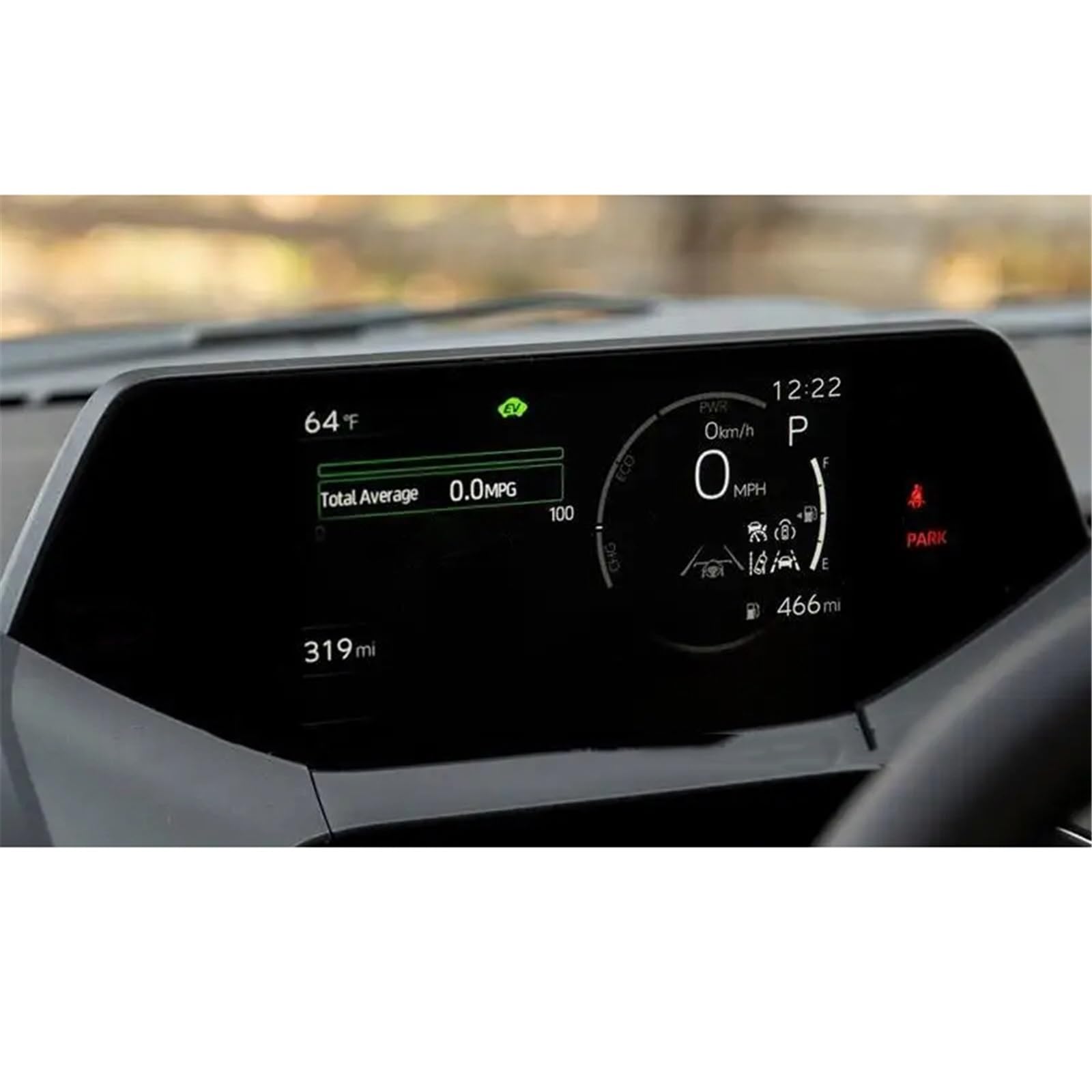 SZTMYVUW Kompatibel Mit Toyota Für Prius 2023 Instrumenten-Displayschutz Aus Gehärtetem Glas Für Armaturenbrett Autoinnenraum von SZTMYVUW