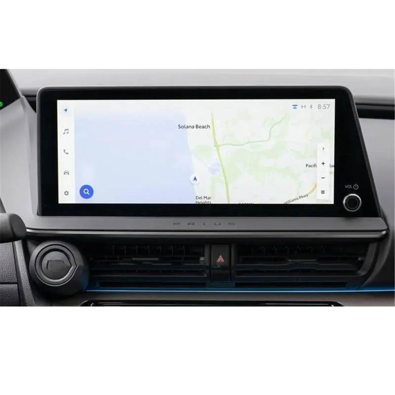 SZTMYVUW Kompatibel Mit Toyota Für Prius Für Prime 2023 12,3 Zoll Auto-Infotainment-GPS-Navigationsfilm LCD-Bildschirm Displayschutzfolie Aus Gehärtetem Glas Autoinnenraum von SZTMYVUW