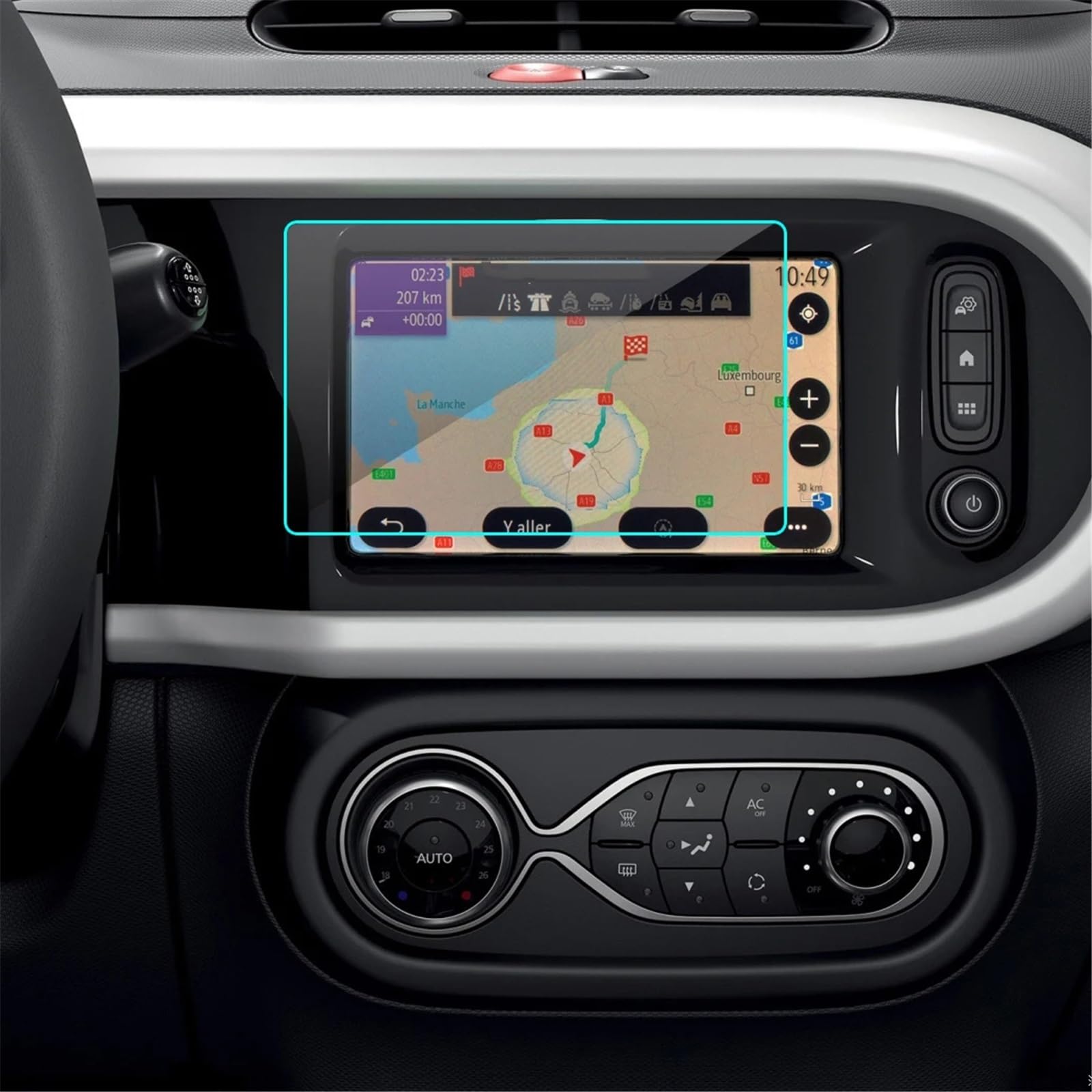 SZTMYVUW Kompatibel Mit Twingo Ze 2019 2020 7 Zoll Auto LCD GPS Navigation Gehärtetes Glas Touchscreen Filmschutz Autoinnenraum SZTMYVUW Kompatibel Mit Twingo Ze 2019 2020 7 Zoll Auto LCD GPS Navigation Gehärtetes Glas Touchscreen Filmschutz Autoinnenraum von SZTMYVUW