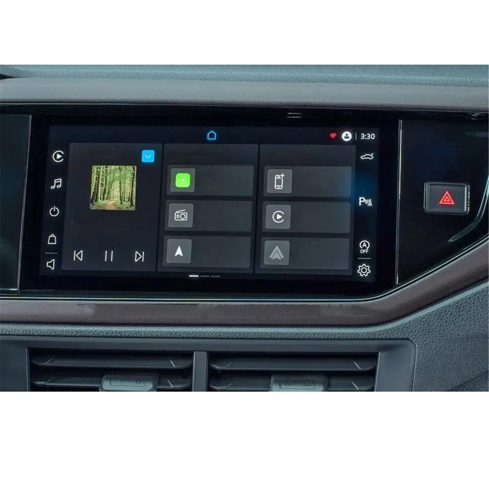 SZTMYVUW Kompatibel Mit VW Für Novo Für Virtus 2023 10,1 Zoll Auto-GPS-Navigation Displayschutzfolie Aus Gehärtetem Glas Auto-Innenaufkleber Autoinnenraum(for GPS) von SZTMYVUW