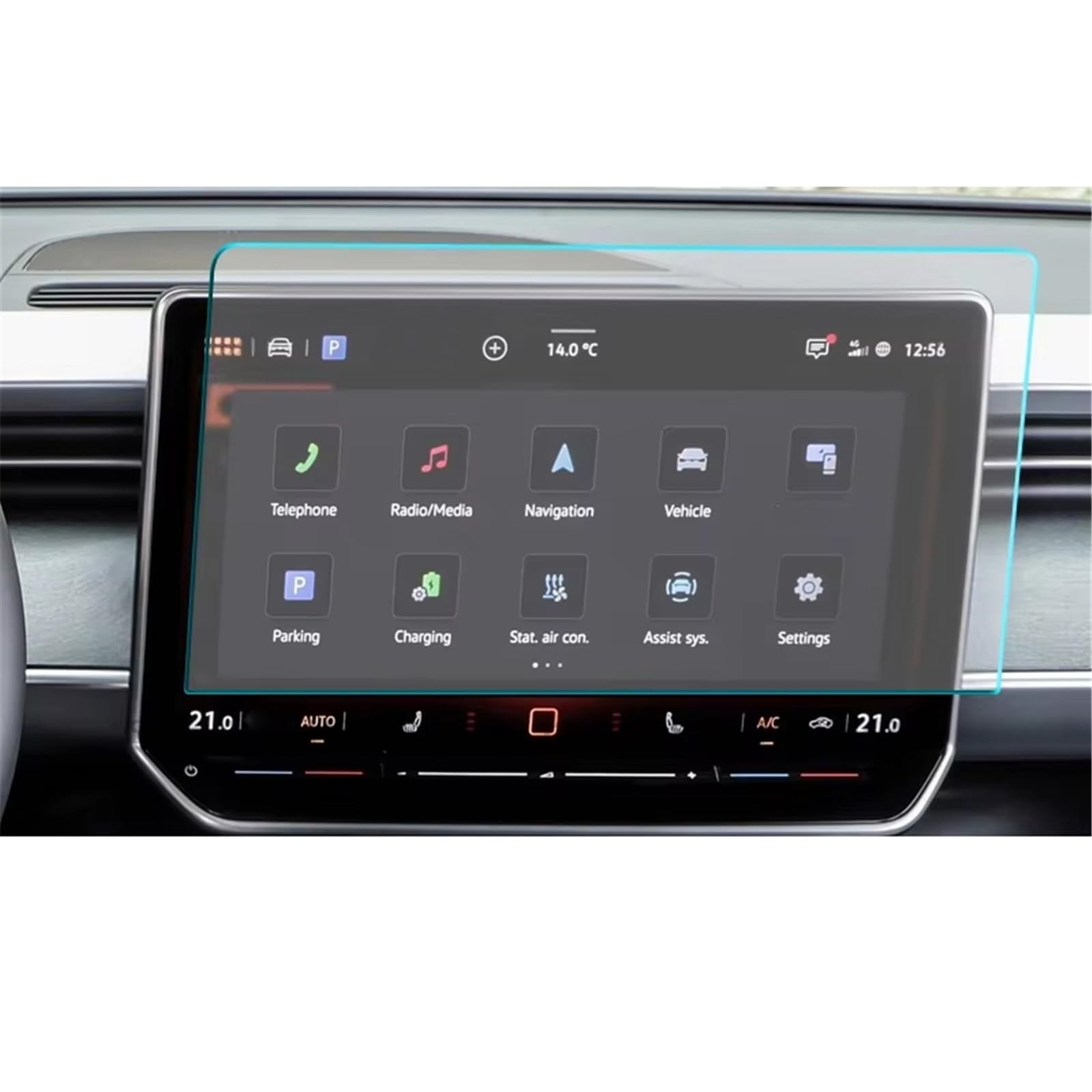 SZTMYVUW Kompatibel Mit VW Für Passat 2024 2025 12,9 Zoll Auto-Infotainment-Radio GPS-Konsole Navigation Displayschutzfolie Aus Gehärtetem Glas Autoinnenraum SZTMYVUW Kompatibel Mit VW Für Passat 2024 2025 12,9 Zoll Auto-Infotainment-Radio GPS-Konsole Navigation Displayschutzfolie Aus Gehärtetem Glas Autoinnenraum von SZTMYVUW