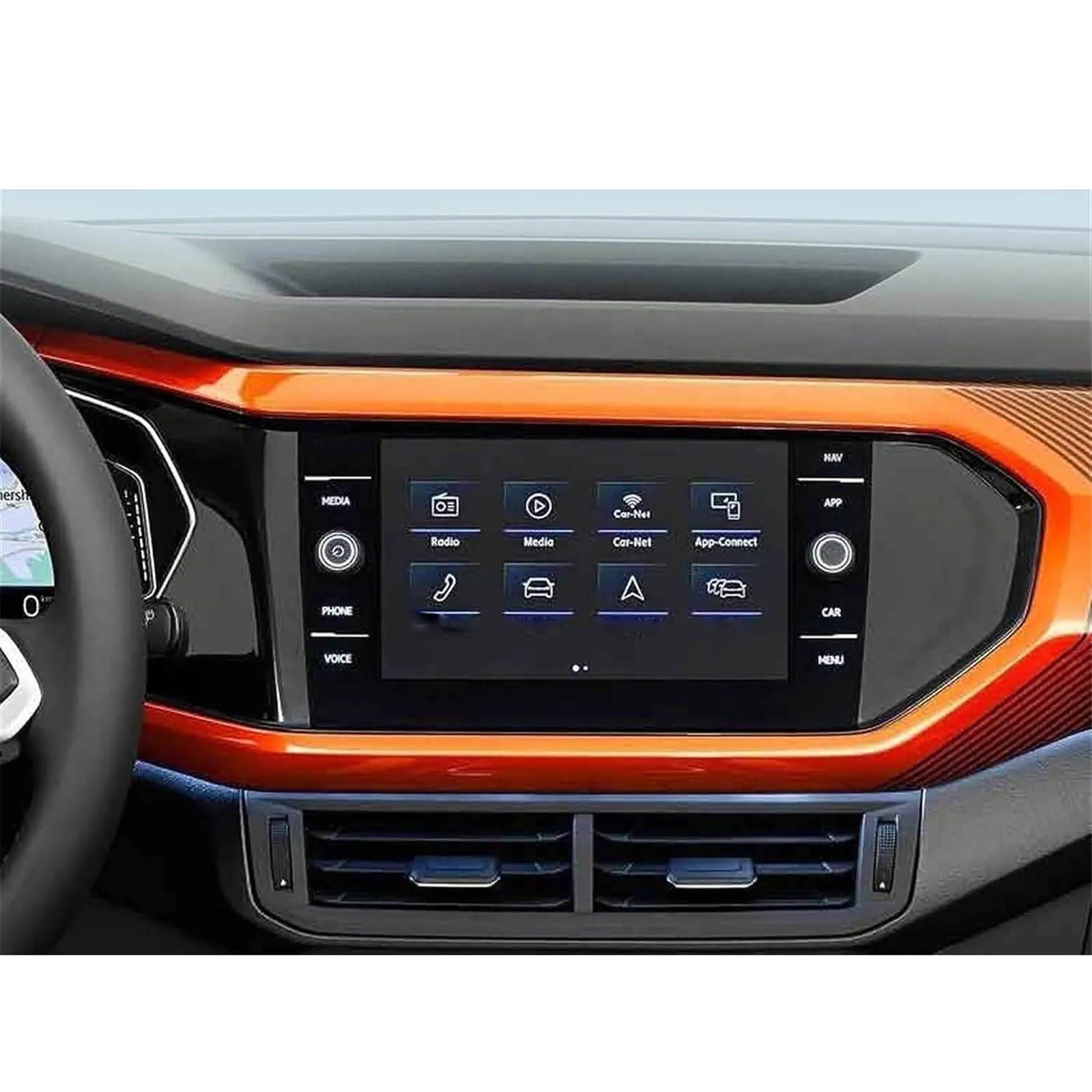 SZTMYVUW Kompatibel Mit VW Für T-Cross 2019 2020 2021 2022 2023 8-Zoll-Auto-GPS-Navigation Touchscreen-Filmschutz Aus Gehärtetem Glas Autoinnenraum SZTMYVUW Kompatibel Mit VW Für T-Cross 2019 2020 2021 2022 2023 8-Zoll-Auto-GPS-Navigation Touchscreen-Filmschutz Aus Gehärtetem Glas Autoinnenraum von SZTMYVUW