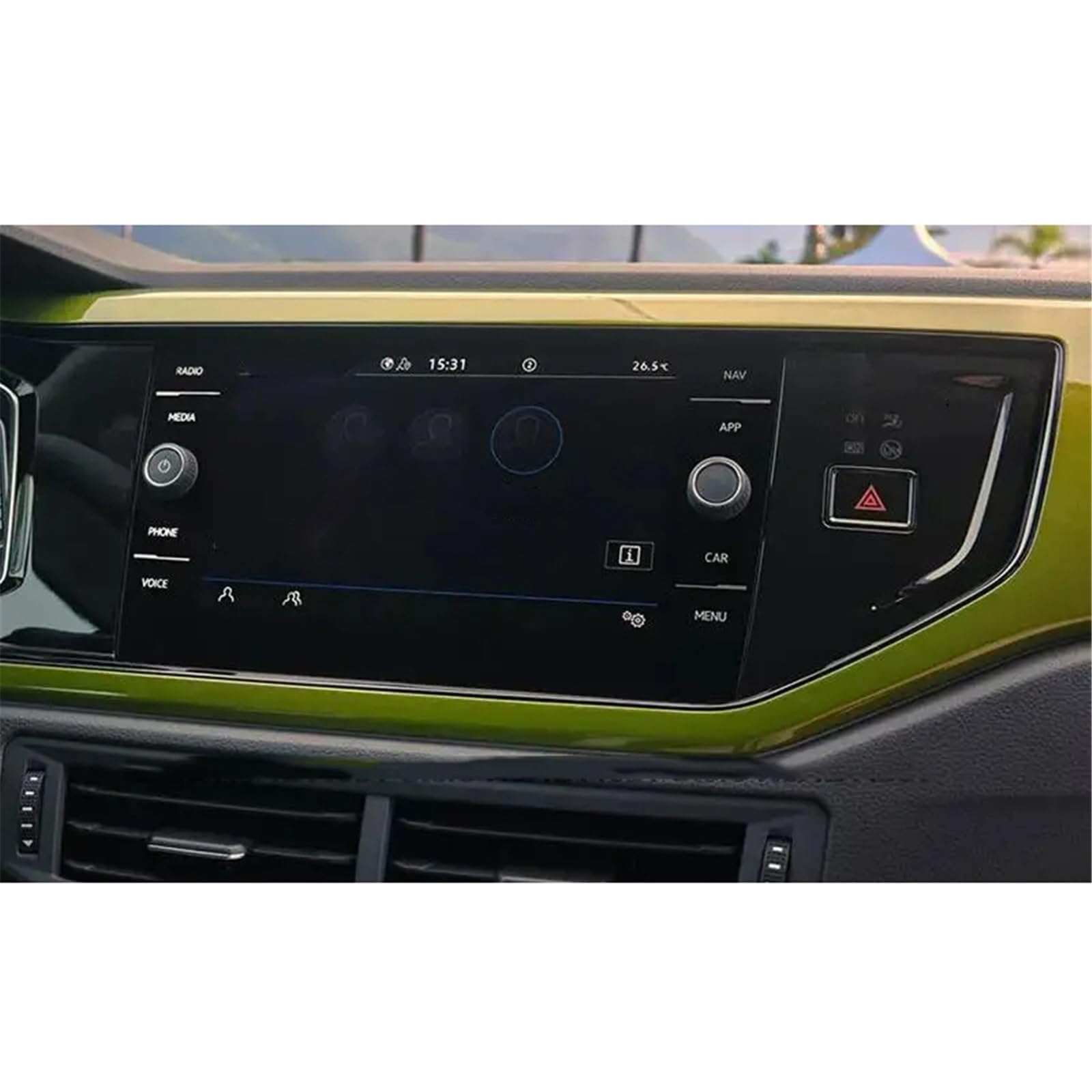 SZTMYVUW Kompatibel Mit VW Für Taigo 2022 Media 8-Zoll-Auto-Infotainment-Radio-Navigationsbildschirm-Bildschirmschutz Aus Gehärtetem Glas Autoinnenraum SZTMYVUW Kompatibel Mit VW Für Taigo 2022 Media 8-Zoll-Auto-Infotainment-Radio-Navigationsbildschirm-Bildschirmschutz Aus Gehärtetem Glas Autoinnenraum von SZTMYVUW