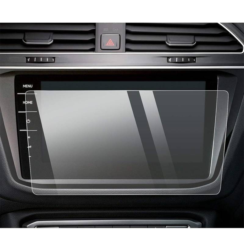 SZTMYVUW Kompatibel Mit VW Für Tiguan II Für GTE Allspace Discover Pro 2020 9,2 Zoll Auto-LCD-GPS-Navigation Displayschutzfolie Aus Gehärtetem Glas Autoinnenraum von SZTMYVUW