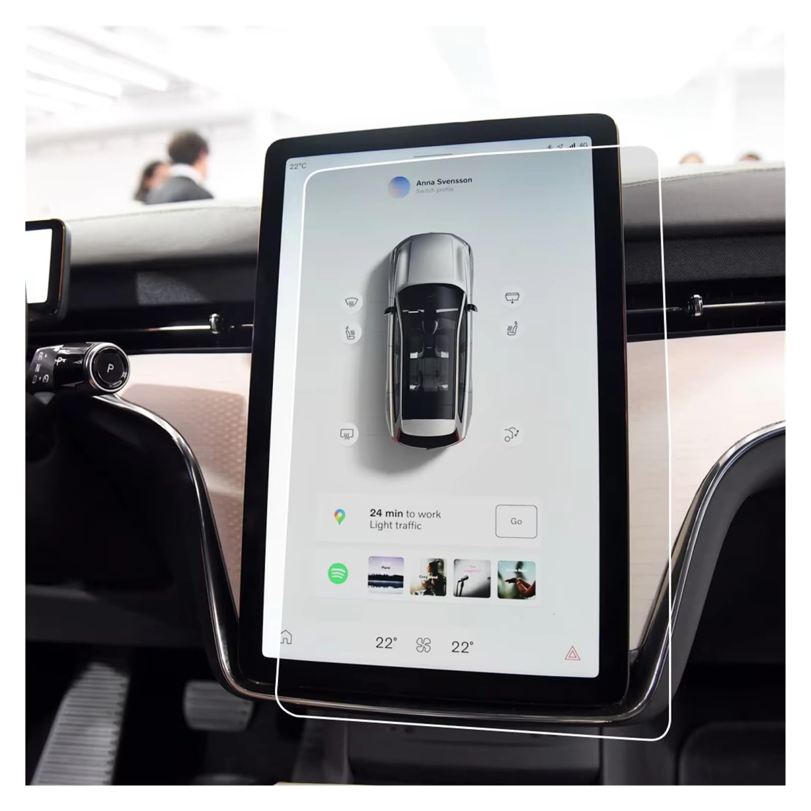 SZTMYVUW Kompatibel Mit Volvo Für EX90 2023 14,5 Zoll LCD-Auto-GPS-Navigationszubehör Displayschutzfolie Aus Gehärtetem Glas Autoinnenraum SZTMYVUW Kompatibel Mit Volvo Für EX90 2023 14,5 Zoll LCD-Auto-GPS-Navigationszubehör Displayschutzfolie Aus Gehärtetem Glas Autoinnenraum von SZTMYVUW