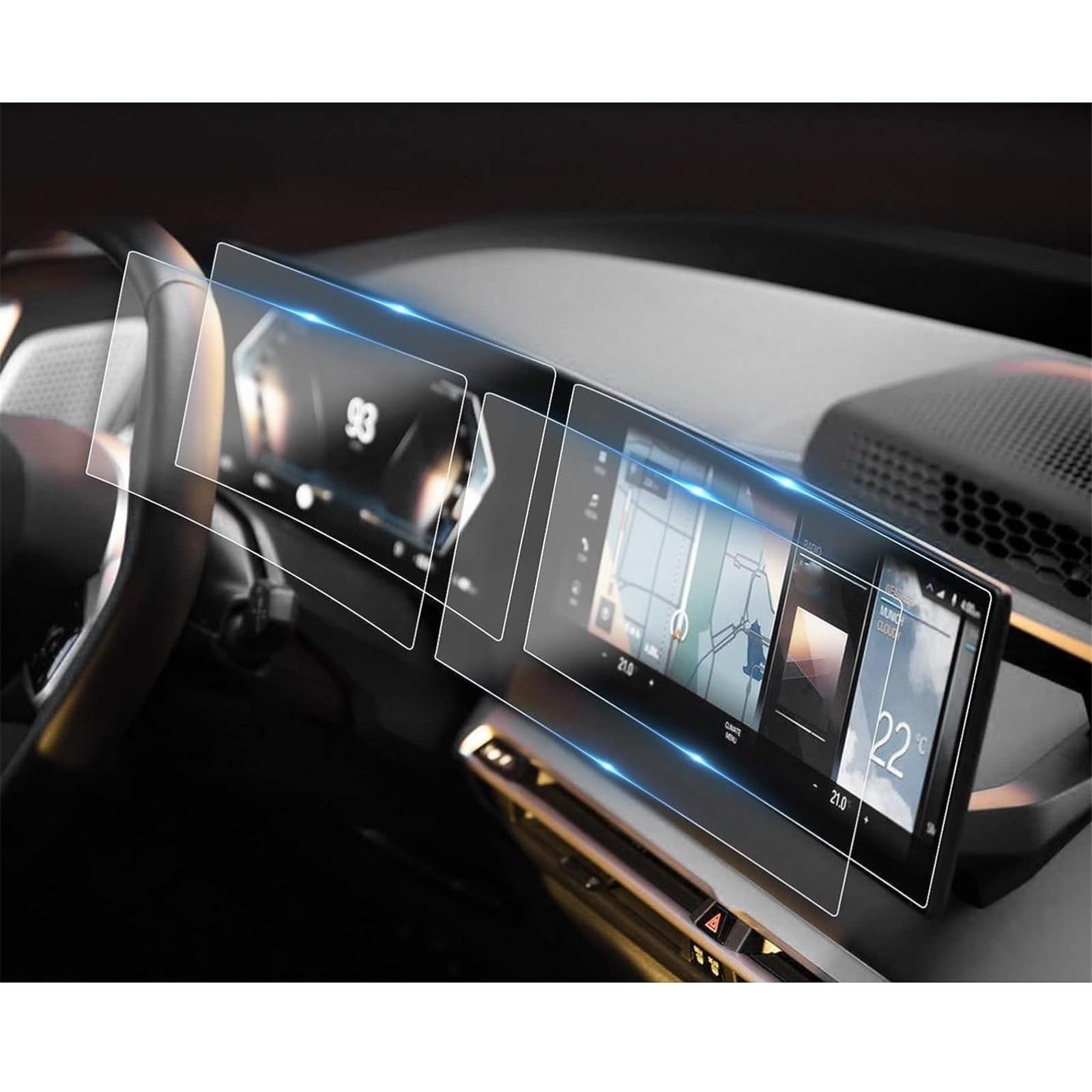 SZTMYVUW Kompatibel Mit X5 IX I4 I7 X6 X7 8 2023 2024 12,3 Zoll Auto-LCD-GPS-Navigation, Gehärtetes Glas Und Displayschutzfolie Für Das Armaturenbrett Autoinnenraum SZTMYVUW Kompatibel Mit X5 IX I4 I7 X6 X7 8 2023 2024 12,3 Zoll Auto-LCD-GPS-Navigation, Gehärtetes Glas Und Displayschutzfolie Für Das Armaturenbrett Autoinnenraum von SZTMYVUW