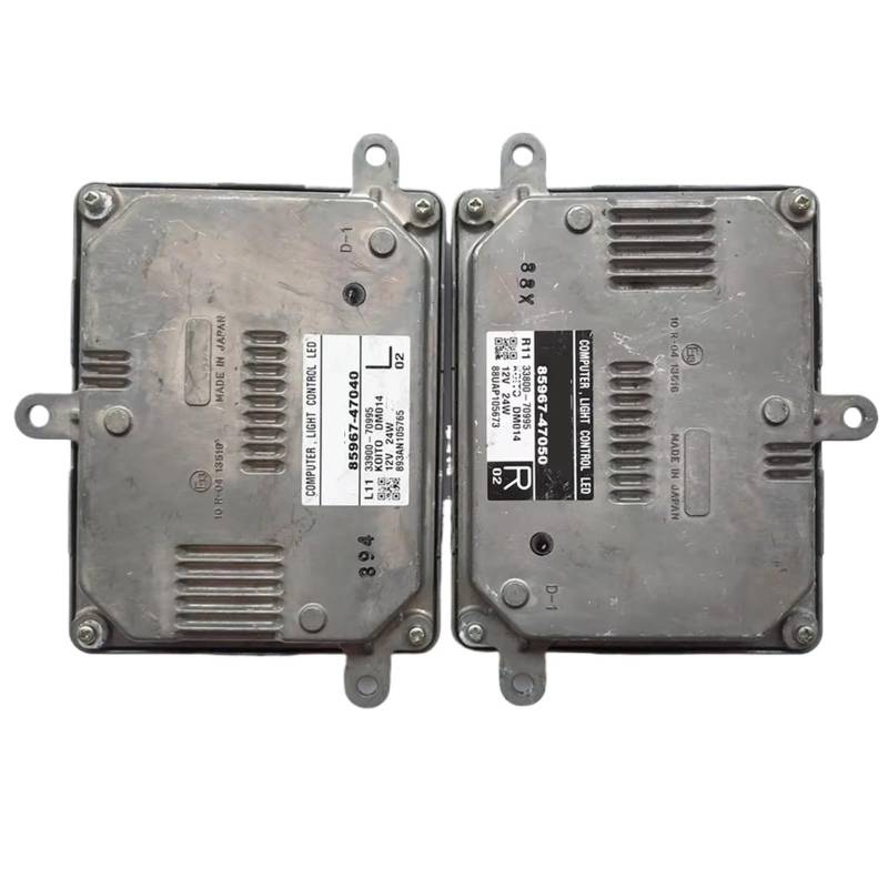 SZTMYVUW Scheinwerferlicht-Computer-Treibermodul Scheinwerfereinheit-Steuermodul DM014 85967-47040 33800-70995 33900-70995 85967-47050 Scheinwerfer Treibermodul(Left and Right) von SZTMYVUW