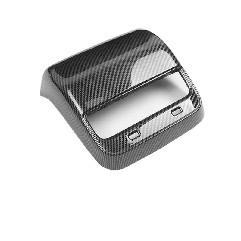 Luftauslass Abdeckung Kompatibel Mit Tesla Für Model 3 Y 2019 2020 2021 2022 2023. Hinten Luft Entlüftung Auslass Filter Abdeckungen Schutz Auto Zubehör Mittel Konsole Armlehne(Bright Carbon A) von SZYNBQ