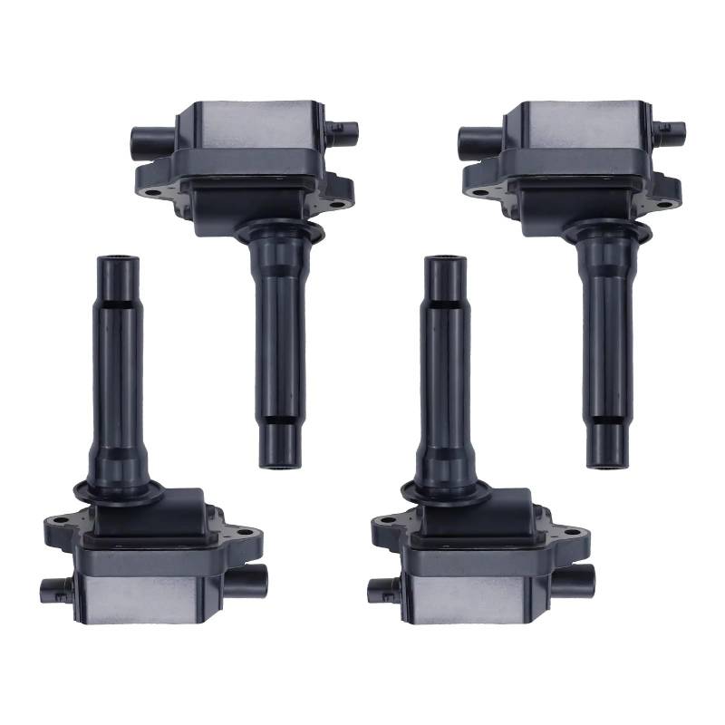 SZYNBQ Kerzenschachtzündspule Kompatibel Mit Hyundai Für Accent I 1,5L 1995 1996 1997 1998 1999 2000 4 Stück Autozündspulen Automotoren Zündspule 0K013-18100 von SZYNBQ